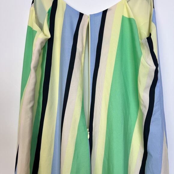 Anthropologie Maeve Geometric Sleeveless Maxi Dress Size Medium - Picture 7 of 8